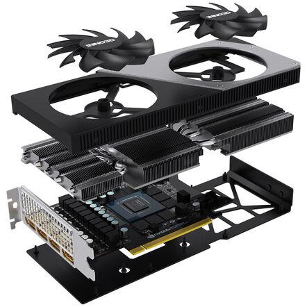 Actual product image Inno3D GeForce RTX 4070 Super Twin X2 (12 GB)