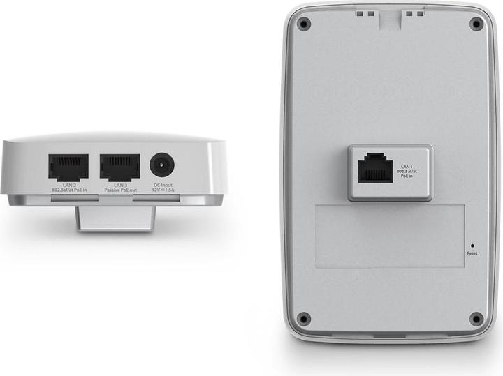 Actual product image EnGenius Cloud Managed Wireless 6 (AX) Dual Band 2x2 (2.4GHz/5GHz) Indoor Wall-Plate Access Point ( (1200 Mbit/s)