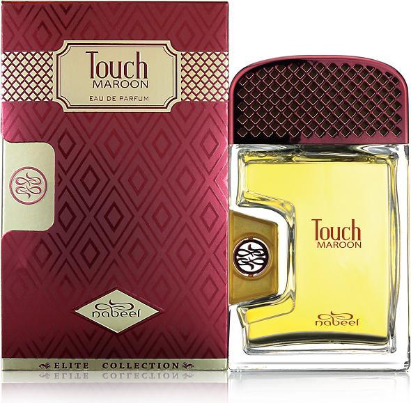 Actual product image Nabeel Elite Collection Touch Maroon Eau De Parfum Spray 80ml (Eau de parfum, 80 ml)