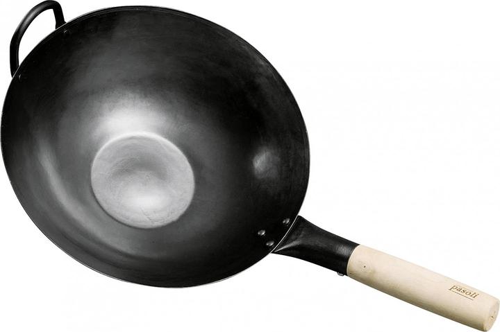 Productafbeelding Pasoli Wokvlam.koolstofstaal Ø36 (36 cm, Wokpan, Koolstofstaal)