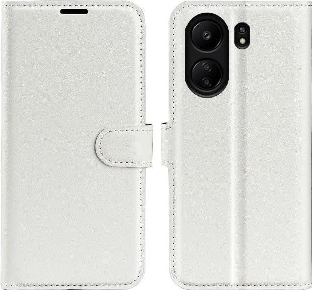 Image du produit MU Classic Série de couvertures de livres en cuir Litchi (Xiaomi Poco C65, Xiaomi Redmi 13C)
