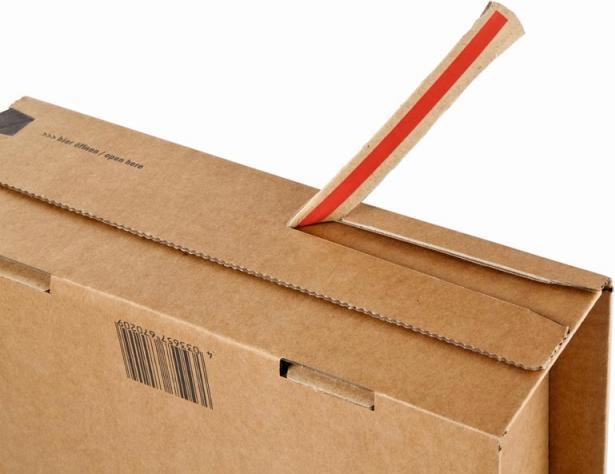 Actual product image Colompac Box lightning bottom brown (30.5 x 21.5 cm, 1 x)