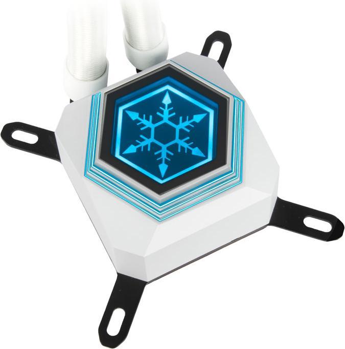 Produktbild Silverstone Permafrost PF240W-ARGB, V2 Komplett-Wasserkühlung