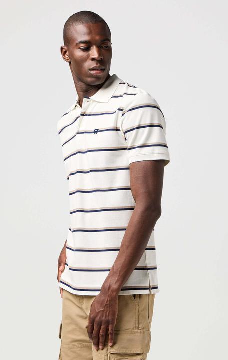 Actual product image Wrangler Polo Stripe Polo Shirt (S)