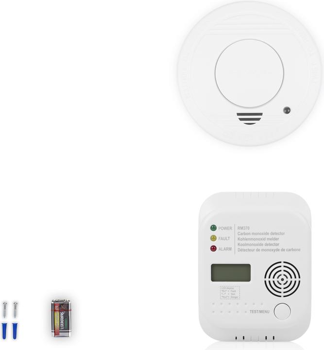 Produktbild Smartwares Set COMelder und warnmelder