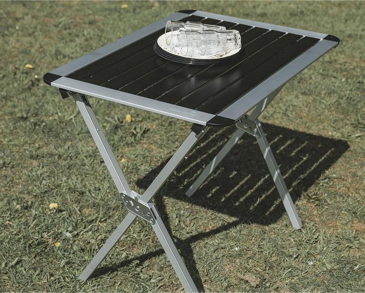 Actual product image Easy Camp Camping-Tisch Aspen Table M 540034 (aluminium/schwarz, Modell 2025)
