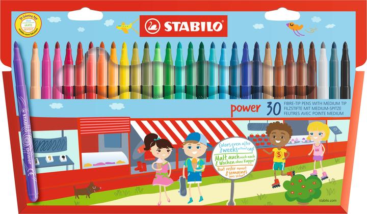 STABILO Power (Mehrfarbig, 30 x)