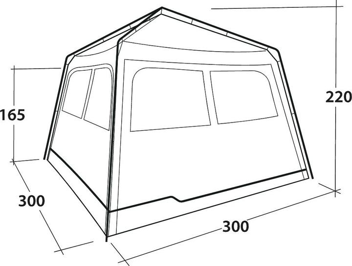 Produktbild Outwell Fastlane 300 Shelter (Vorzelt, 16.70 kg)