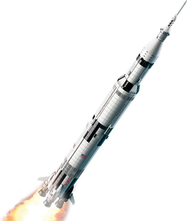 Actual product image LEGO NASA Apollo Saturn V (92176, LEGO Ideas, LEGO Rare Sets)