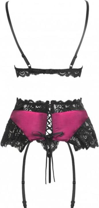 Produktbild LivCo Corsetti Fashion NAHIR LC 20214 BH + HÖSCHEN + STRUMPFGÜRTEL L/XL (L, XL)