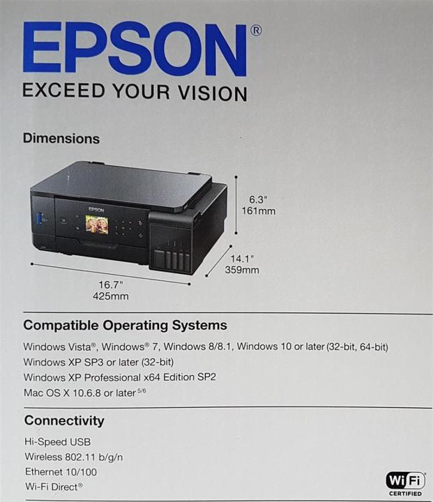 Produktbild Epson ET-7700 EcoTank Photo (Tintentank, Farbe)