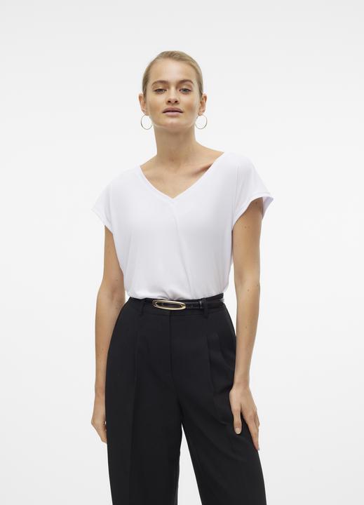 Immagine prodotto Vero Moda Top con scollo a V e maniche corte (M)