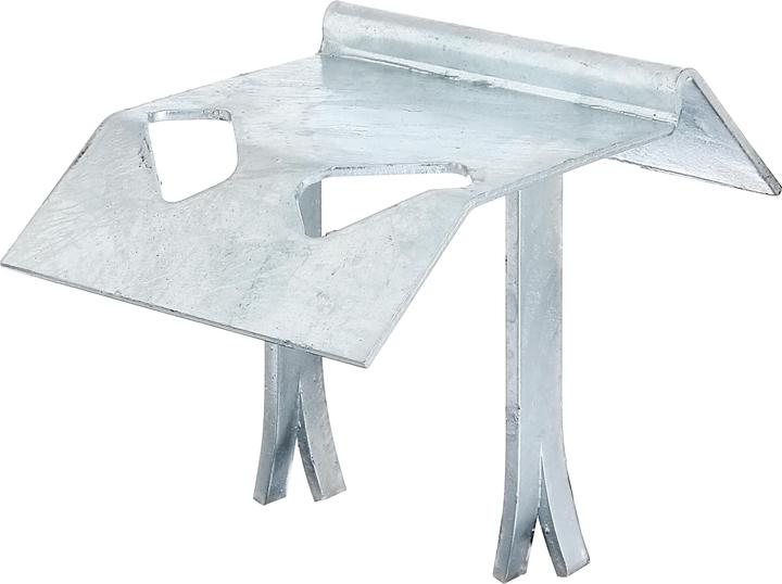 Produktbild GAH Auflaufstütze Typ 321 Stahl feuerverzinkt angeschweisste Mauerkrallen 125 mm (1 Stk.)