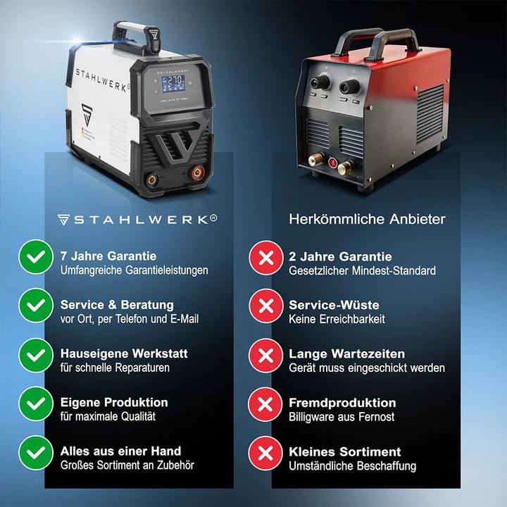 Actual product image Stahlwerk ARC 270 ST DC MMA E