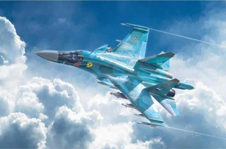 Actual product image Italeri SUKHOI SU-34/SU-32 FN
