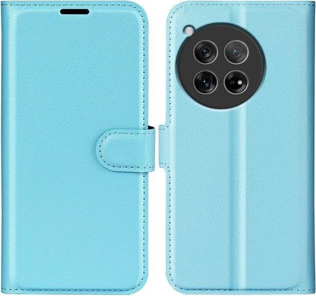 Actual product image MU Classic Litchi Leather Bookcover Series (OnePlus 12)