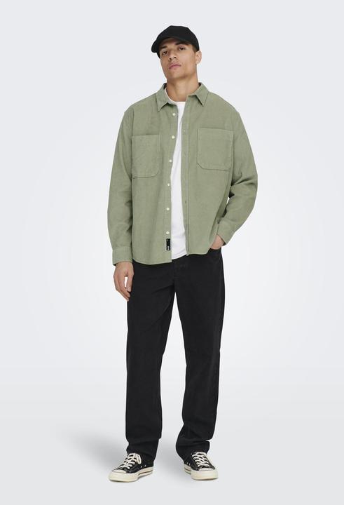 Image du produit Only & Sons Chemise en velours (S)