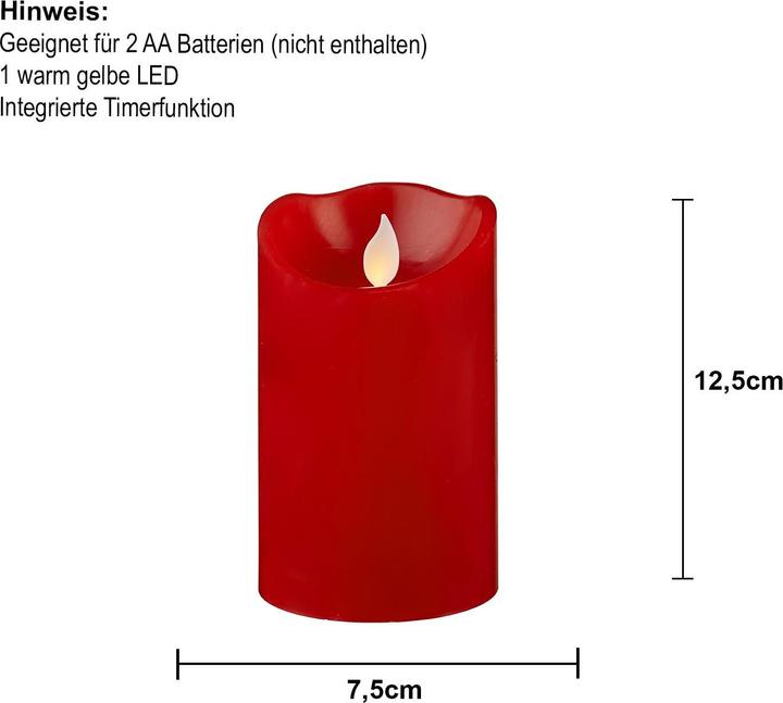 Actual product image Star Trading LED Pillar Candle M-Twinkle (1 x)