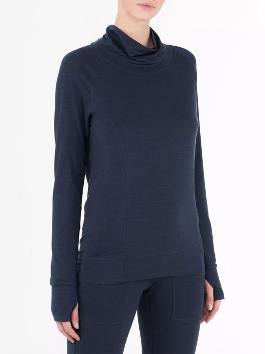 Image du produit Dagsmejan Haut de pyjama "Stay Warm" bleu foncé (XS)