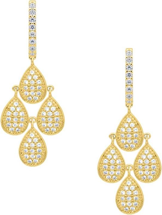 Immagine prodotto Candy Orecchini Tanit, argento 925, placcati oro (Argento 925, Placcato oro 18k)