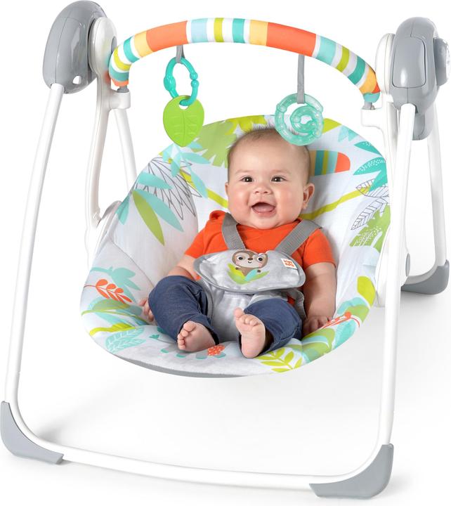 Actual product image Bright Starts Rainforest Vibes™ Portable Swing