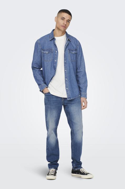 Immagine prodotto Only & Sons Camicia di jeans (L)