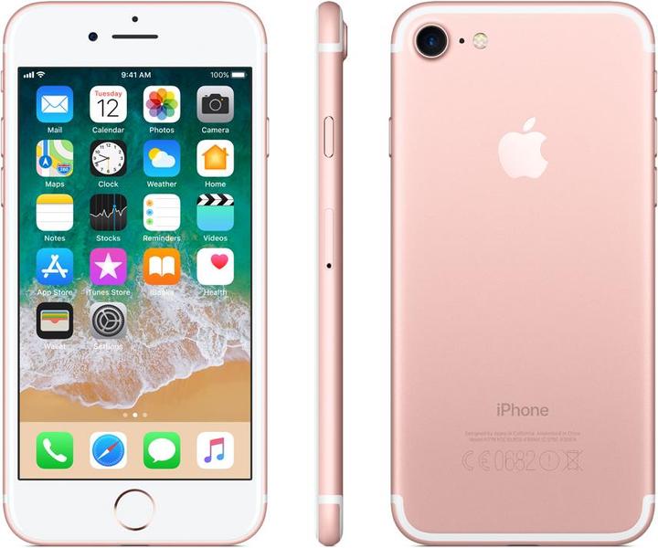 Produktbild Apple iPhone 7 (128 GB, Rose Gold, 4.70", Single SIM, 12 Mpx, 4G)
