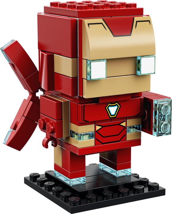 Actual product image LEGO Iron Man MK50 (41604, LEGO Brickheadz)