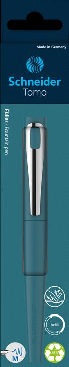 Actual product image Schneider Fountain pen Tomo (Deep sea, 1 x)