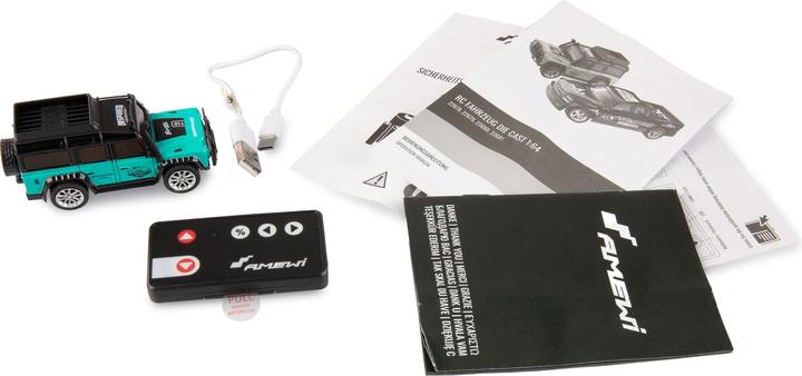 Productafbeelding Amewi RC terreinwagen Die Cast 1:64 RTR benzine (RTR Gereed voor gebruik)