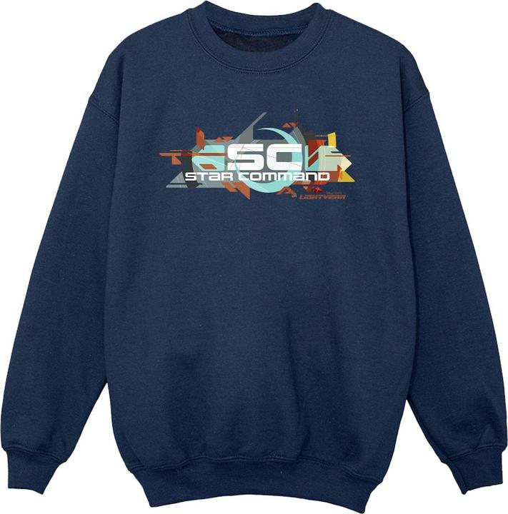 Disney Lightyear Star Command Graphic Title Sweatshirt Mädchen (140, 146)