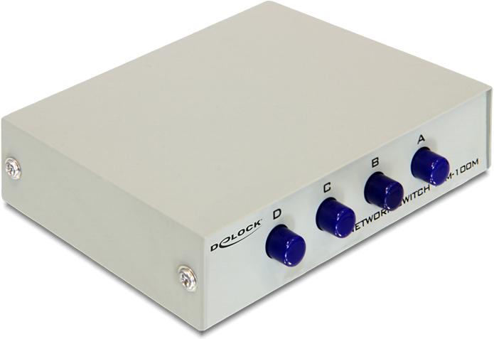 Delock LAN-Switchbox (4 Ports)