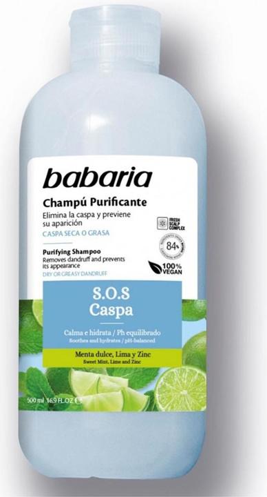 Produktbild Babaria Purifying Sos Dandruff Shampoo 500ml (500 ml)