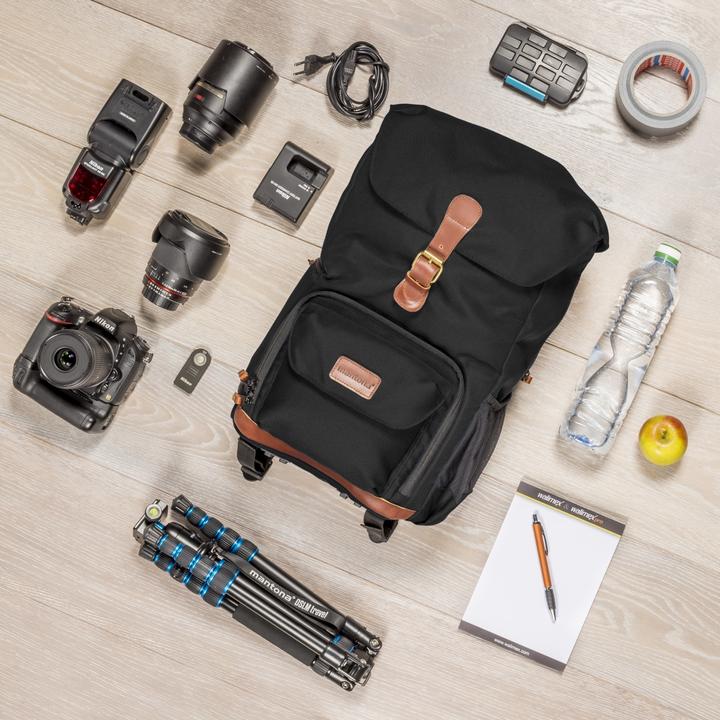 Actual product image mantona Luis junior retro photo backpack (Photo backpack, 30.69 l)