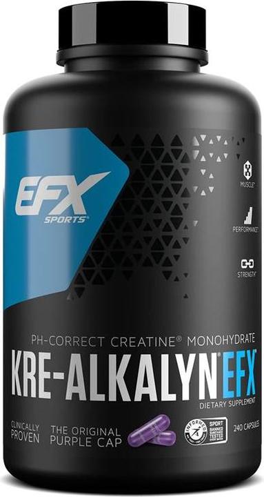 Actual product image EFX Kre-Alkalyn (120 Piece, Capsules, 160 g)