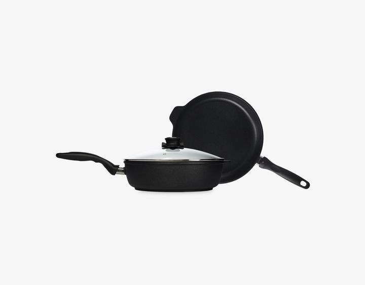 Actual product image Swiss Diamond 3-piece frying pan set CLASSIC XD Black (Frying pan, Aluminium)