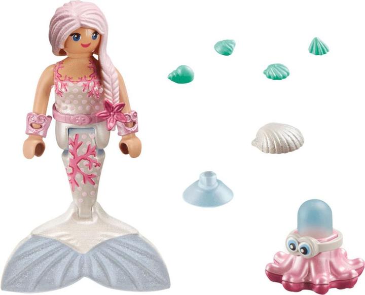 Produktbild Playmobil Meerjungfrau mit Spritzkrake (71477, Playmobil Special Plus)
