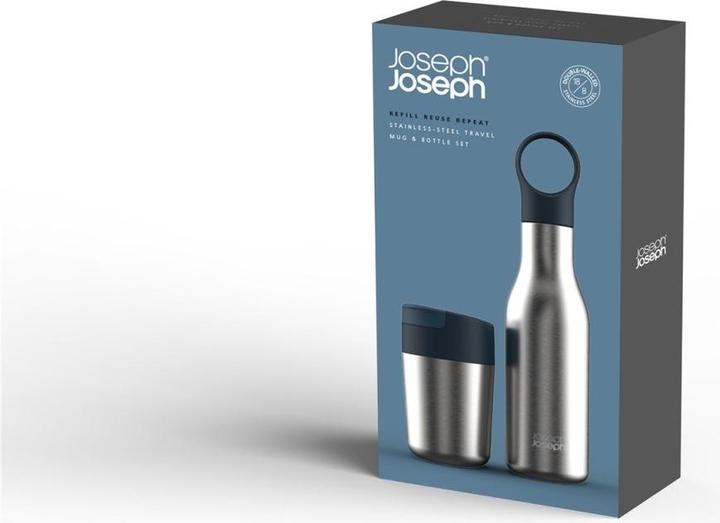 Produktbild Joseph Joseph Geschenkset Refill Reuse Repeat, Travel Mug und Flasche (0.50 l)
