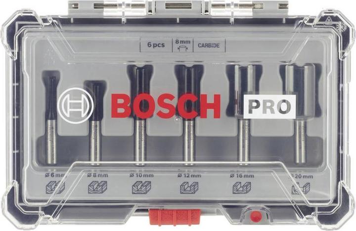Productafbeelding Bosch Professional Zubehör Groeffrezenset 8 mm schacht