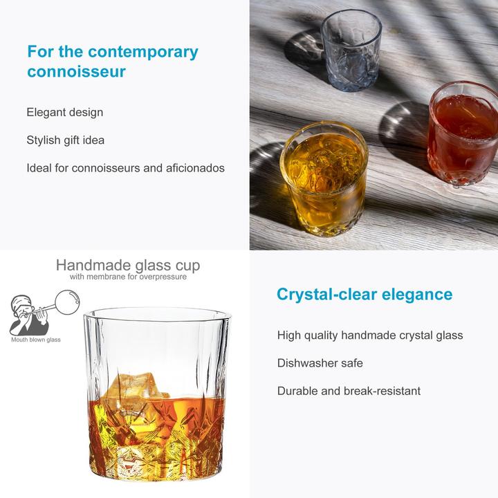 Produktbild Intirilife 6x Kristallglas 200ml (2 dl, 6 x, Whiskygläser)