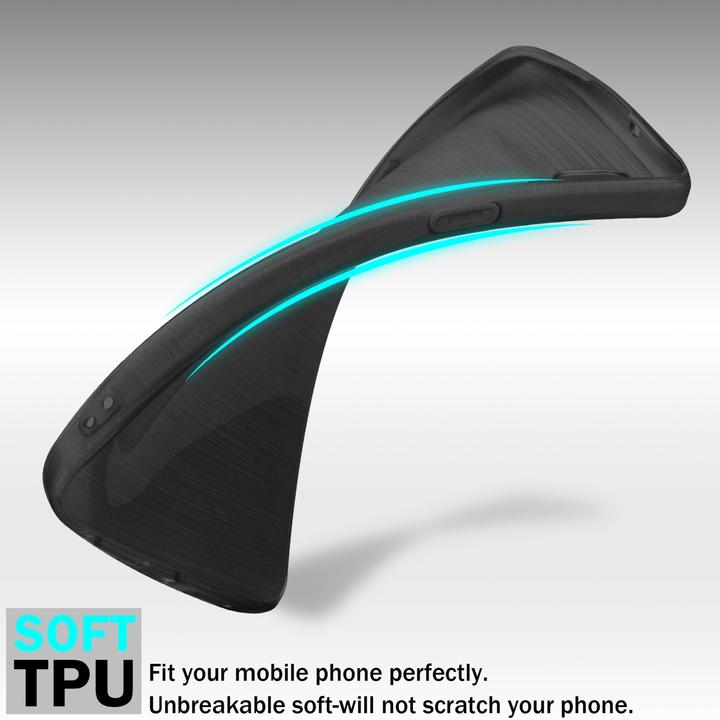 Actual product image Cadorabo Case for Samsung Galaxy A11 / M11 in TPU Brushed Camera Protector LM160 Style (Samsung Galaxy A11, Samsung Galaxy M11)
