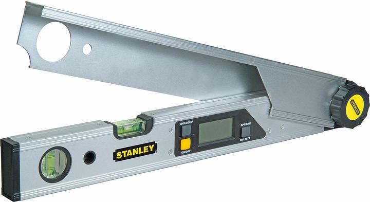Actual product image Stanley Digital protractor, spirit level (40 cm leg length, 0°-225° measuring range, LCD display)