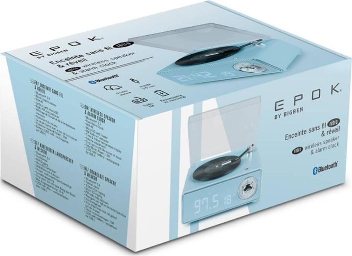 Actual product image Bigben Retro alarm clock (Electrical connection)