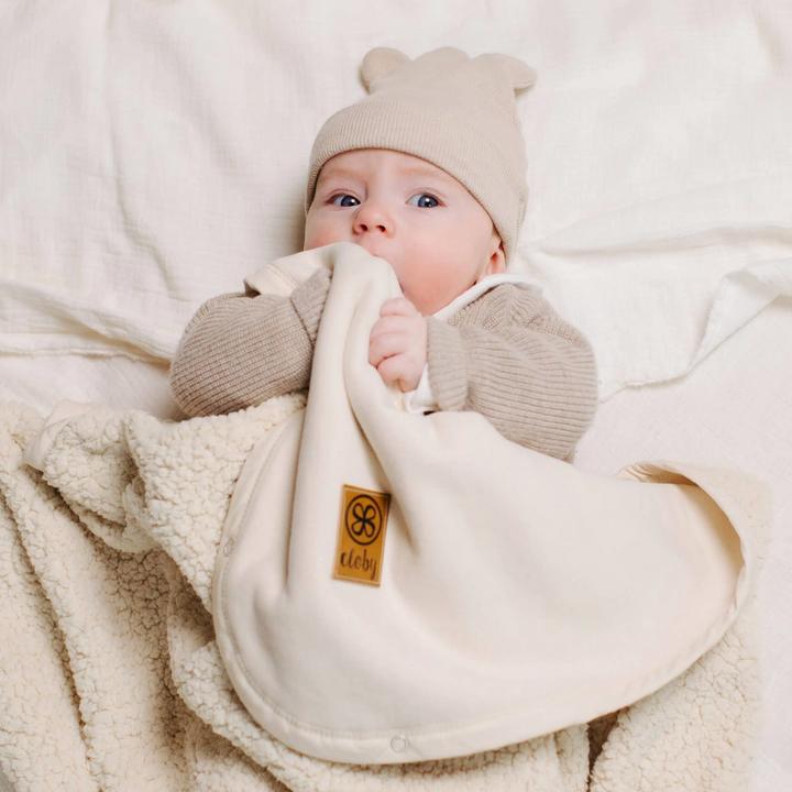 Produktbild Cloby Teddy Decke Blanket Offwhite (95 x 75 cm)