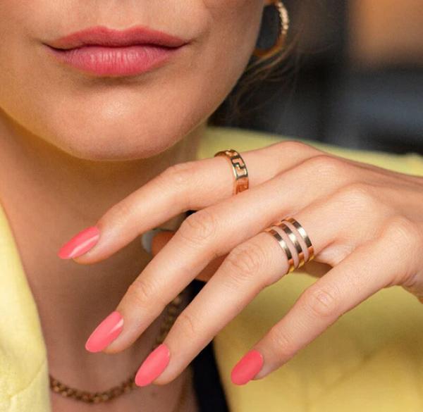 Immagine prodotto MoYou London Strisce per unghie in gel Rosa Freud