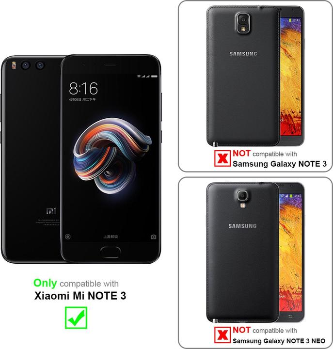 Produktbild Cadorabo TPU Ultra Slim AIR Cover (Xiaomi Mi Note 3)