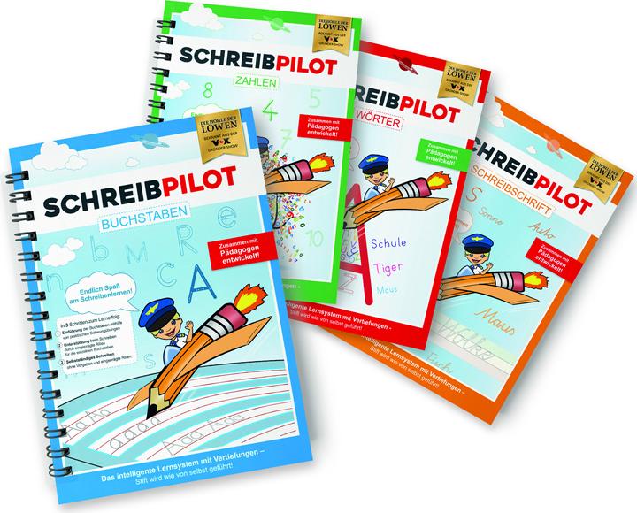Produktbild Die Höhle der Löwen Schulheft Schreibpilot DIN-A4 Buchstaben (A4, Gepunktet)