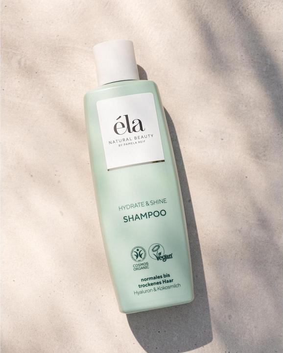 Immagine prodotto Éla Natural Beauty Idratazione e lucentezza (250 ml, Shampoo liquido)
