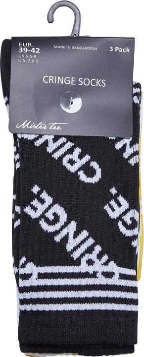 Actual product image Mister Tee Cringe Socks 3-Pack - 21835 (pack of 3, 35 - 38)