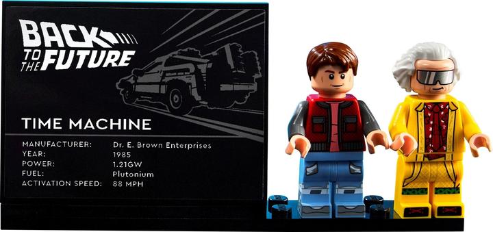 Actual product image LEGO Time machine from Back to the Future (10300, LEGO Icons, LEGO Rare Sets)